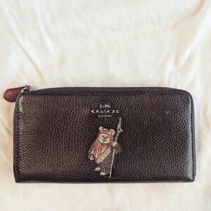 Coach Ewok accordion wallet